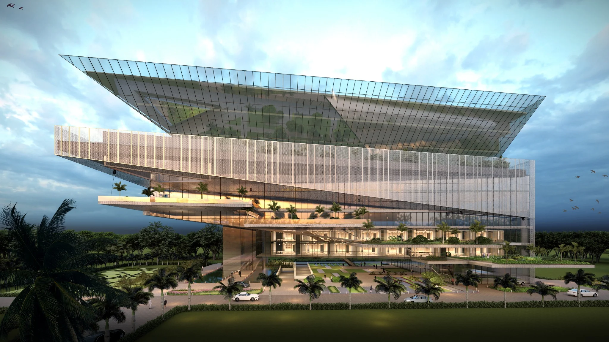 L&T Convention Center Chennai — ECOMES project