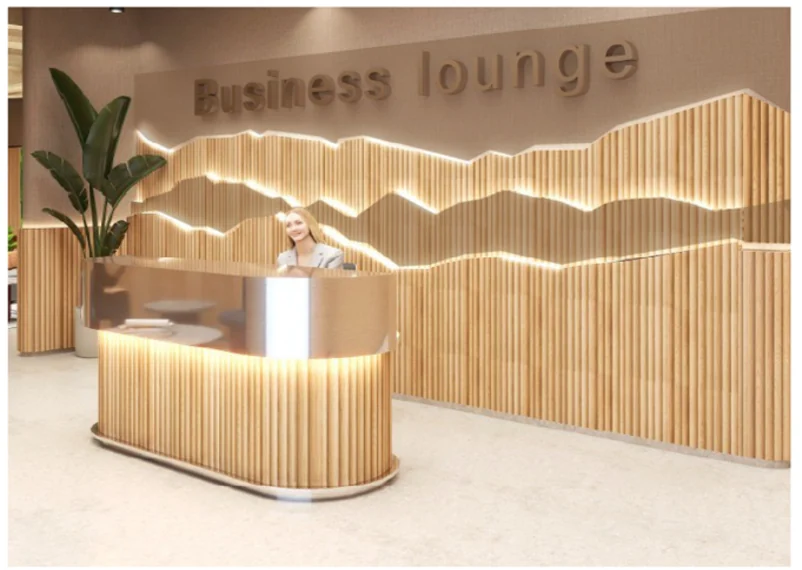 Adani Business Lounge, Guwahati Airport — ECOMES project