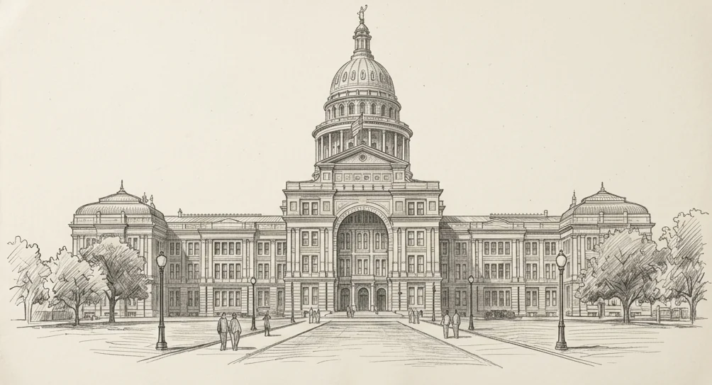 Austin office sketch